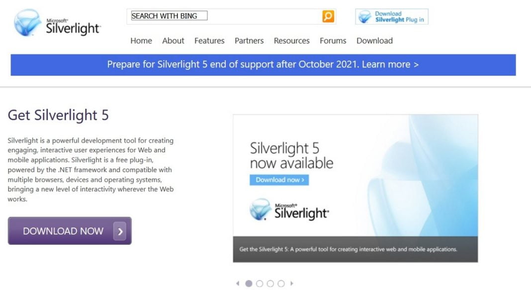 Microsoft Silverlight er udgået og hvad er alternativet? Microsoft Silverlight er udgået og hvad er alternativet?