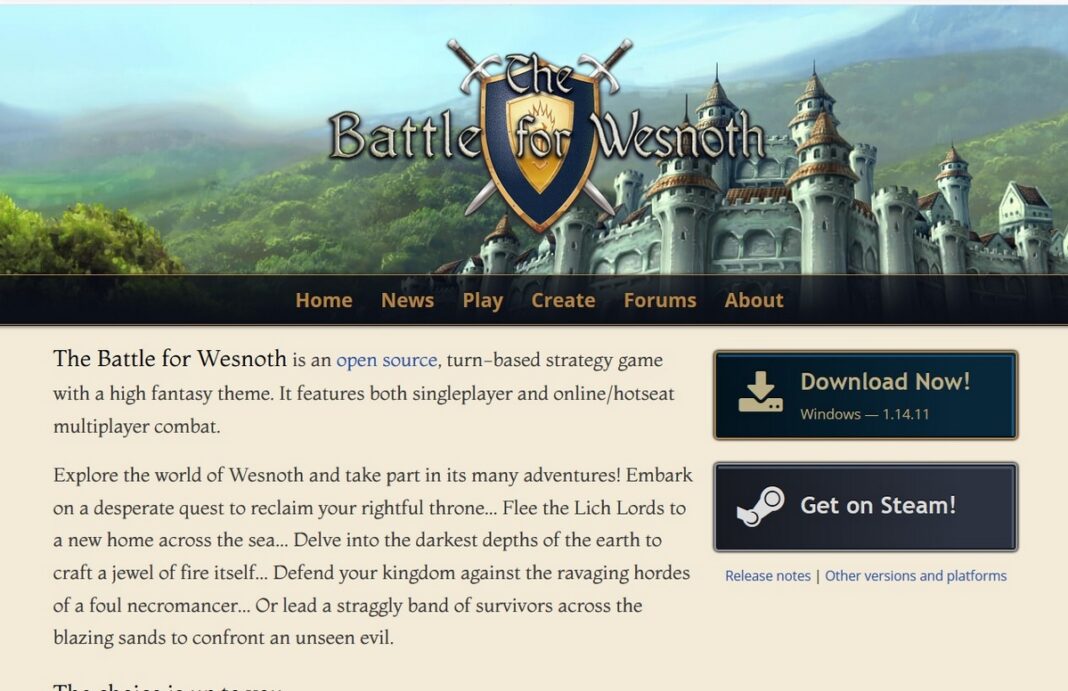 The Battle for Wesnoth