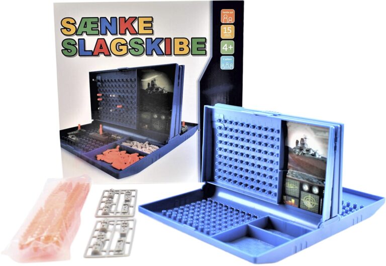 Sænke slagskibe - komplet guide til regler, strategi og varianter