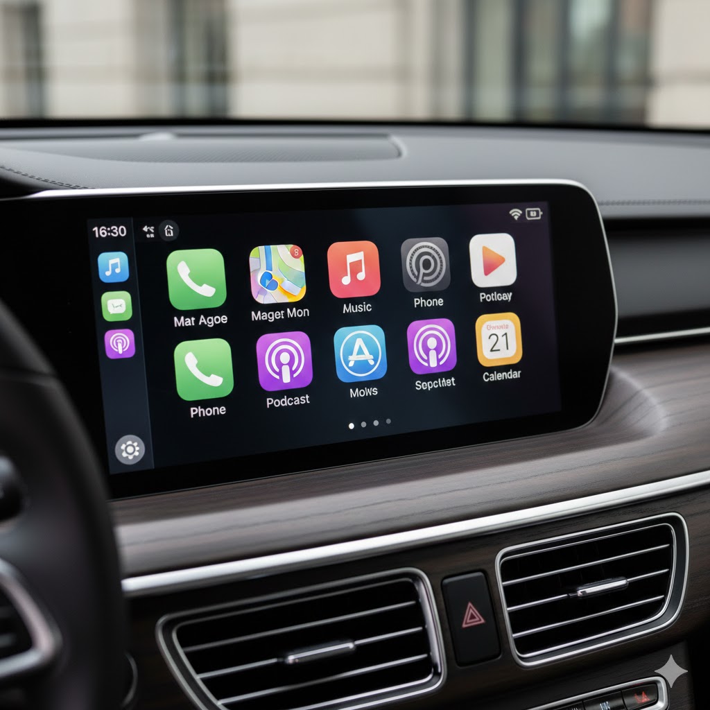 apple carplay skærm